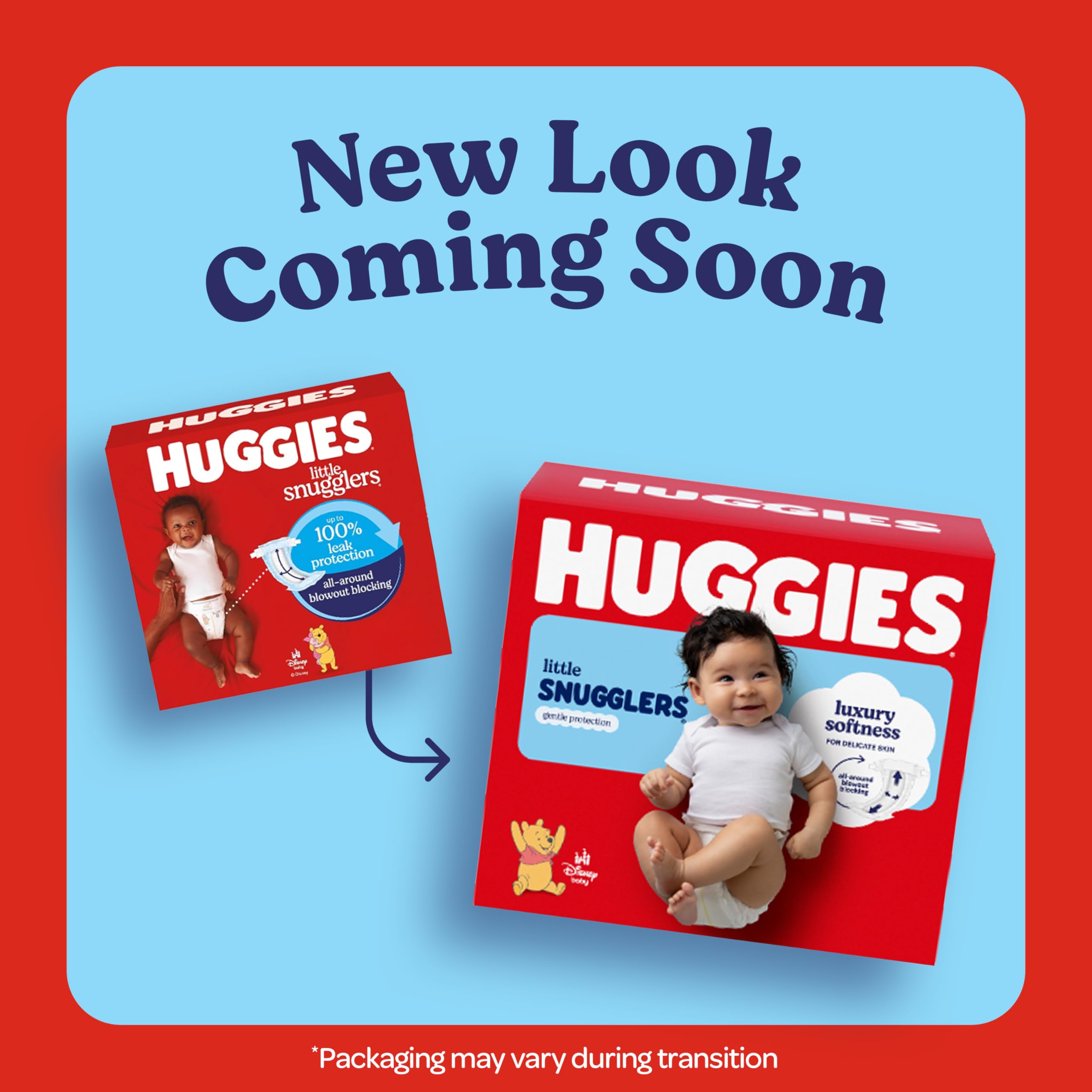 HUGGIES Little Snugglers Baby Diapers, Size 5, 27+ Lb., 104 Count 🍁 All In One Marketplace Canada