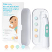 Frida Baby Electric Nail Trimmer, Safe + Easy Electric Nail File Baby Nail Clipper + Nail Trimmer Kit for Newborn, Toddler, or Children's Fingernails/Toenails, 4 Buffer Pads, LED Light, Storage Case 🍁 All In One Marketplace Canada