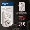 Weiser Powerbolt 3 x Daylon Combo Pack, Keyless Entry Door Lock/Deadbolt with Door Handle/Lever in Satin Nickel, 10-Button Keypad Door Lock, Electronic Door Locks for Front Door 🍁 All In One Marketplace Canada