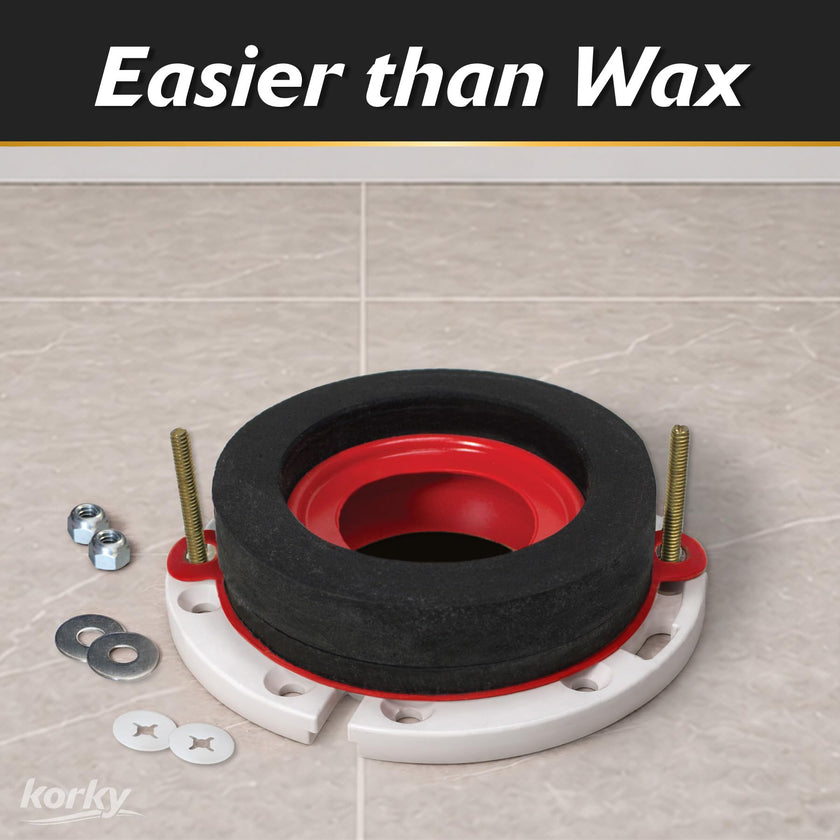 Korky 6000BP Toilet Wax Free 3