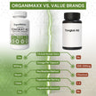 6X Strength Tongkat Ali 600 MG PER SINGLE CAPSULE 60,000 MG Equivalent 100:1 Extract Ratio Highest Potency, OrganiMAXX Longjack Eurycoma Longifolia Non-GMO Premium Tongkat Ali Supplement For Men. 🍁 All In One Marketplace Canada