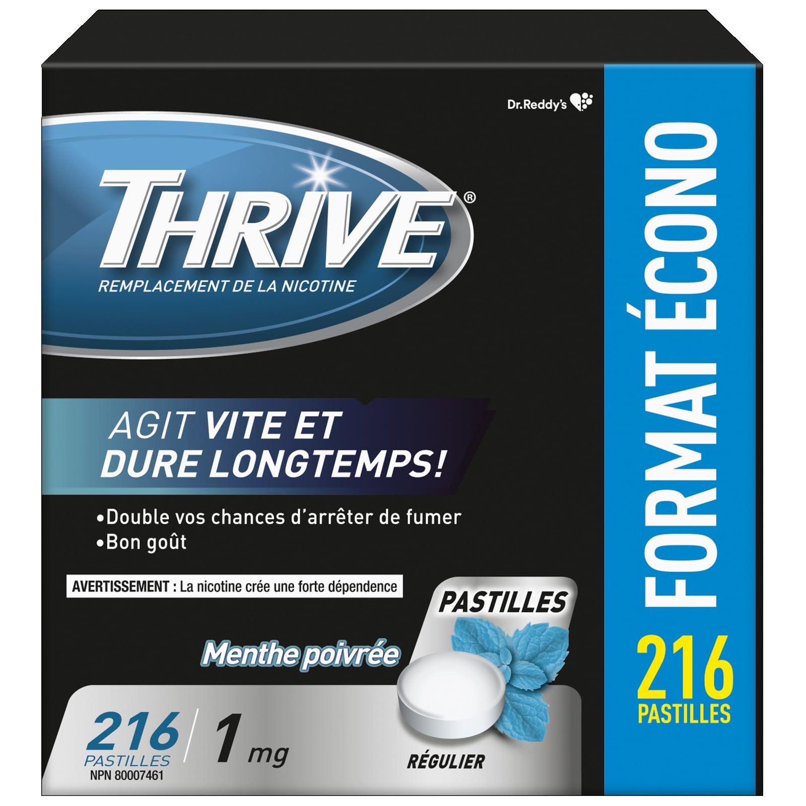 THRIVE Lozenges 1 mg (Peppermint) (Value Pack) 🍁 All In One Marketplace Canada