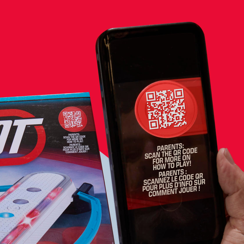 Hypershot Electronic Tabletop Hockey Game | 5 Games in 1 | Music, Lights, and Sounds | Ages 8 and Up | for 1 to 2 Players | Kids Board Games (English & French) 🍁 All In One Marketplace Canada