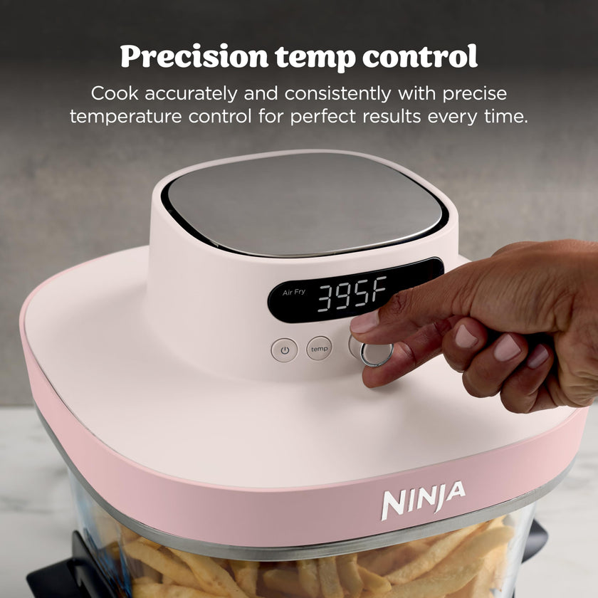 Ninja Crispi Pro Glass Air Fryer, 6-in-1, Rose, AS101CRS 🍁 All In One Marketplace Canada