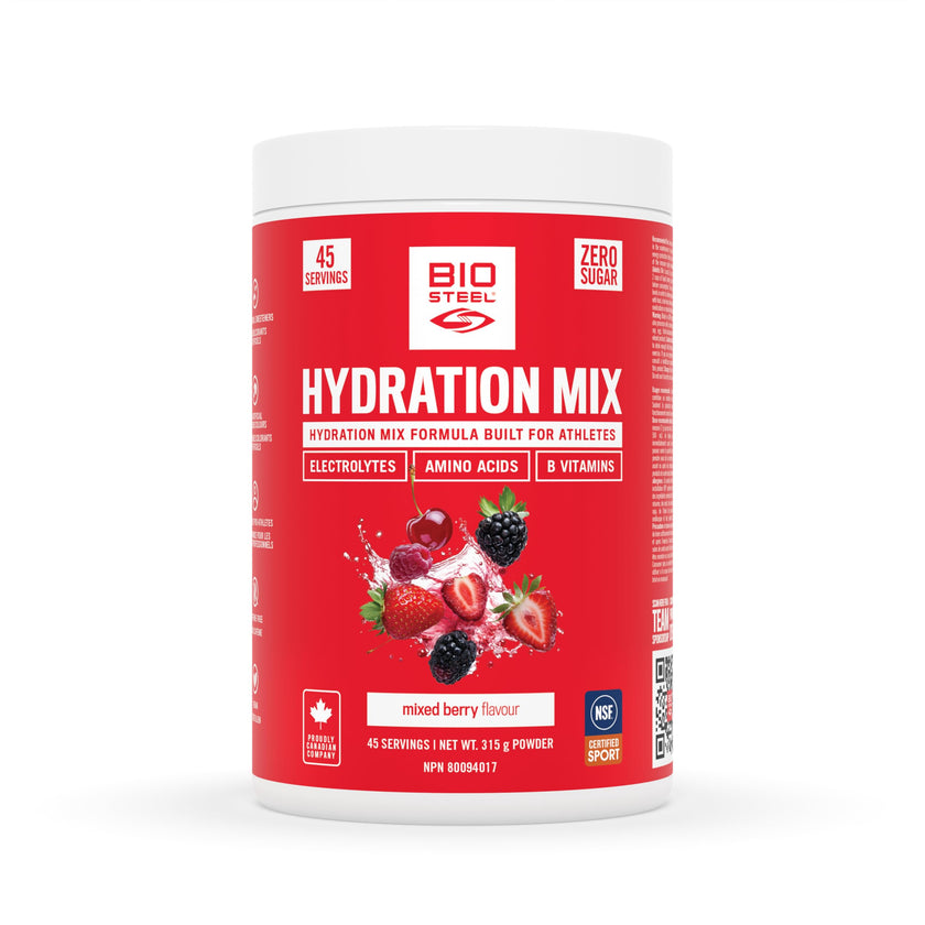 BioSteel Hydration Mix, Great Tasting with Zero Sugar, and No Artificial Flavours or Preservatives, Mixed Berry, 45 Servings per Container 🍁 All In One Marketplace Canada
