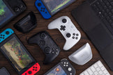 8BitDo Ultimate 2 Bluetooth Controller for Switch/Switch 2 & Windows PC, Switch Pro Controller with TMR Joysticks, Switchable Hall Effect/Tactile Triggers, Vibration and Motion Control - White 🍁 All In One Marketplace Canada