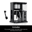 Ninja® Hot & Iced Coffee Maker with Rapid Cold Brew, Single Serve to 10-Cup Drip Brewer, Glass Carafe, No Pods Required, Classic/Rich/Over Ice Brew, Keep Warm & 24-Hour Delay Brew, CM360C 🍁 All In One Marketplace Canada