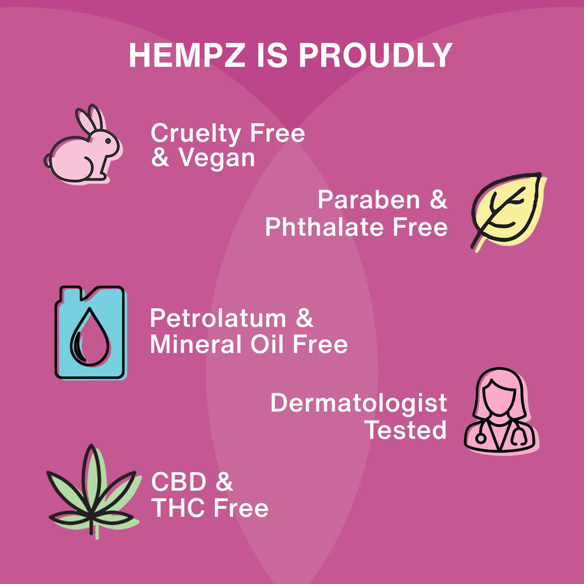 HEMPZ Body Lotion - Buttercream Cake Limited Edition Daily Moisturizing Cream, Shea Butter, Agave, Rice, Oat Hand and Body Moisturizer - Skin Care Products, Hemp Seed Oil - 17 Fl Oz 🍁 All In One Marketplace Canada