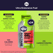 GU ENERGY Roctane Ultra Endurance Energy Gel, Strawberry Kiwi, 24-Count 🍁 All In One Marketplace Canada
