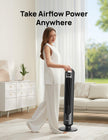 DREO Smart Tower Fan for Bedroom, 90° Oscillating Standing Fans for Room with 4 Speeds, 4 Modes, 25dB Quiet for Sleep, 25ft/s Velocity, 8H Timer, Remote/App/Voice Control for Living Room, Office, Home 🍁 All In One Marketplace Canada