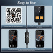 Endoscope Camera with Light, Ennovor 1920P HD, Endoscope Inspection with 8 Adjustable LED Lights, Borescope with Flexible Rigid Snake Camera, IP67 Waterproof and No WiFi Required, for Android iOS 🍁 All In One Marketplace Canada