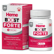 Hemeboost Forte 696 mg Heme Iron Supplements Polypeptide, (34.8 mg Elemental Iron), Prevents Iron Deficiency & Anemia, Better Absorption, Well-Tolerated Formula, Safe for Pregnancy, 30 Tablets 🍁 All In One Marketplace Canada
