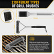 34Pcs BBQ Grill Accessories Tools Set, 16 Inches Stainless Steel Grilling Tools with Carry Bag, Thermometer, Grill Mats for Camping/Backyard Barbecue, Grill Tools Set for Men Women 🍁 All In One Marketplace Canada