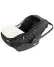 Skip Hop All Seasons Baby Car Seat Cover 4 in 1 Universal Fit with UPF40+ Sunshade and Water Resistant Fabric Oat 🍁 All In One Marketplace Canada