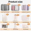 10 Set Packing Cubes for Suitcases, Packing Cubes Travel Essentials Organizer Bags, Travel Organizers (Beige) 🍁 All In One Marketplace Canada