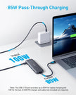 Anker USB C Hub, 5-in-1 USBC to HDMI Splitter with 4K Display, 1 x Powered USB-C 5Gbps & 2×Powered USB-A 3.0 5Gbps Data Ports for MacBook Pro, MacBook Air, Dell and More 🍁 All In One Marketplace Canada