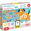 BANANA PANDA - Suuuper Size Alphabet Match Floor Puzzle (50 Large Pieces)