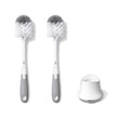 OXO Tot Bottle Brush with Nipple Cleaner and Stand – Gray, 2-Pack 🍁 All In One Marketplace Canada