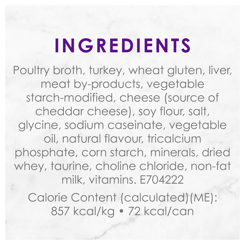 Fancy Feast Delights with Cheddar Wet Cat Food, Grilled Turkey & Cheddar Cheese Feast - 85 g Can (24 Pack) 🍁 All In One Marketplace Canada