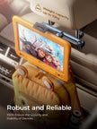 LISEN for iPad Tablet Holder for Car [3 in 1] Car Accessories iPad Holder Mount Back Seat for Car Headrest Video Kids Long Road Trip Car Essentials for 4.7-11