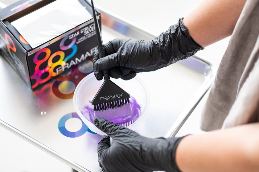 FRAMAR Black Nitrile Gloves – Black Disposable Gloves, Cleaning Gloves, Mechanic Gloves, Plastic Gloves Disposable (Medium) 🍁 All In One Marketplace Canada