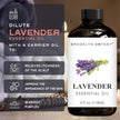 Brooklyn Botany Lavender Essential Oil - Huge 118 ml - with Glass Dropper - for Aromatherapy and Diffuser 🍁 All In One Marketplace Canada
