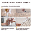 OFFO Bird Spikes with Stainless Steel Base, Durable Bird Repellent Spikes Arrow Pigeon Spikes Fence Kit for Deterring Small Bird, Crows and Woodpeckers, Covers 3.4 Feet(1.04m) 🍁 All In One Marketplace Canada