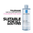 La Roche Posay Toleriane Micellar Water for Reactive Skin, Gently Cleanses & Removes Makeup, Formulated with Glycerin for Hydration, Fragrance-Free & Alcohol-Free, Recommended by Dermatologists, 400ml 🍁 All In One Marketplace Canada