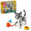 LEGO Creator 3 in 1 Playful Cat Toy - Building Toy with 3 Building Options, Cat, Dog, or Pigeon - Animal Figures for Kids, Girls and Boys, Ages 8+ - Gift Idea for Birthday - 31163 🍁 All In One Marketplace Canada