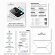 Bluetooth Blood Pressure Machine for Home Use – Easy@Home Smart BP Monitor with Free MyHeartPal App, Voice Function & LED Screen, Supports Apple & Android Devices, EBP-703T 🍁 All In One Marketplace Canada