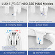 LUXE Bidet NEO 320 Plus - Warm Water, Dual Nozzle, Non-Electric Bidet Attachment for Toilet Seat, Patented Slide-in Install, 360° Self-Clean, EZ-Lift to Clean, Feminine & Rear Wash (Chrome) 🍁 All In One Marketplace Canada