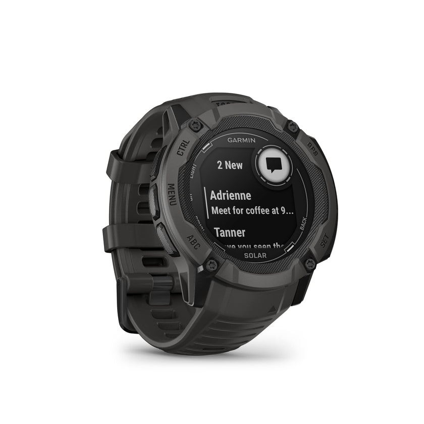 Garmin Instinct 2X Solar, Rugged GPS Smartwatch, Built-in Flashlight, Solar Charging Capability, Multi-Band GNSS, Graphite 🍁 All In One Marketplace Canada