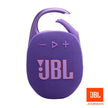 JBL Clip 5 - Ultra-Portable, Waterproof and Dustproof Bluetooth Speaker, Integrated Carabiner, Up to 12 Hours of Play, Made in Part with Recycled Materials (Purple) 🍁 All In One Marketplace Canada