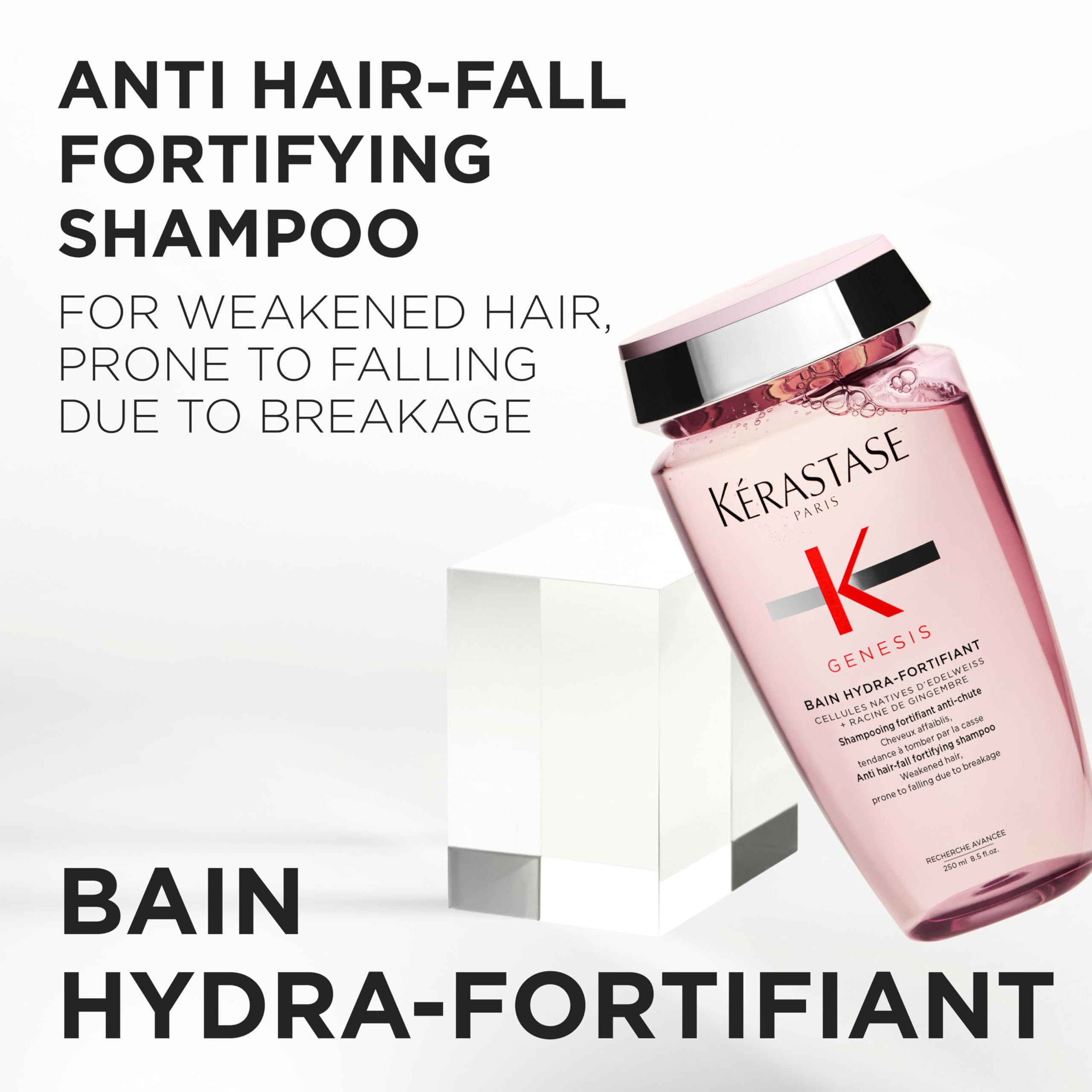 Kérastase Genesis Shampoo, Hydra-Fortifiant Shampoo, Anti-Breakage & Strengthening For Weak or Damaged Hair, Hydrates Hair, Silicone Free, For Fine or Oily Hair 🍁 All In One Marketplace Canada