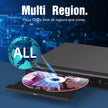 MEGATEK Region-Free HDMI DVD Player for TV, Compact CD/DVD Player with USB Port, Plays All Region DVDs & Multi Formats, Metal Housing, HDMI/RCA Cables & Remote Included 🍁 All In One Marketplace Canada