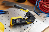 Klein Tools VDV226-110 Ratcheting Modular Data Cable Crimper/Wire Stripper/Wire Cutter for RJ11/RJ12 Standard, RJ45 Pass-Thru Connectors 🍁 All In One Marketplace Canada