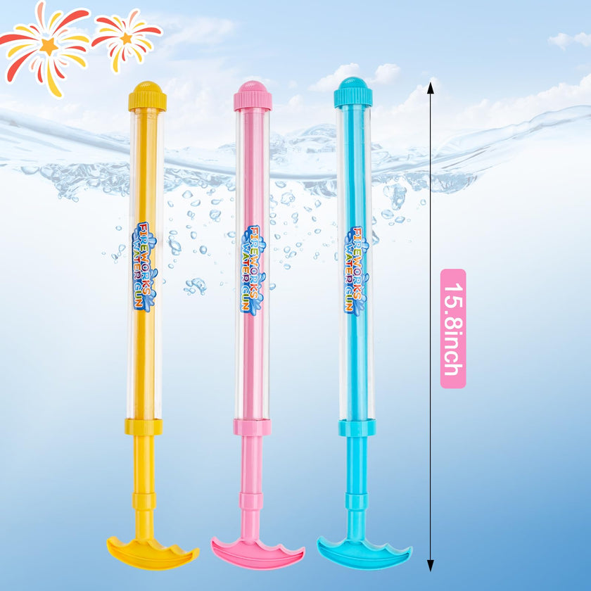 6Packs Creativity Fireworks Water Gun, Sprays Water Like Fireworks, Squirt Gun for Kids, Bulk Samll Water Blaster Summer Pool, Backyard, Birthday Party Outdoor Game Toys 🍁 All In One Marketplace Canada