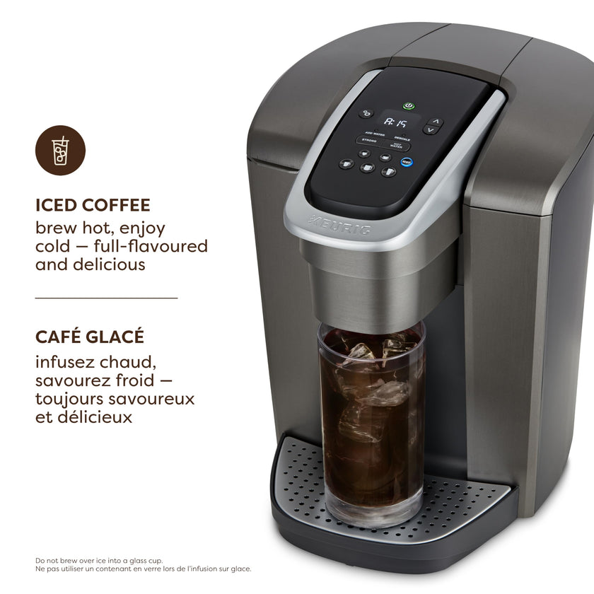 Keurig K-Elite Single Serve K-Cup Pod Coffee Maker, With Iced Brew Functionality And Quiet Brew Technology, Brushed Slate 🍁 All In One Marketplace Canada