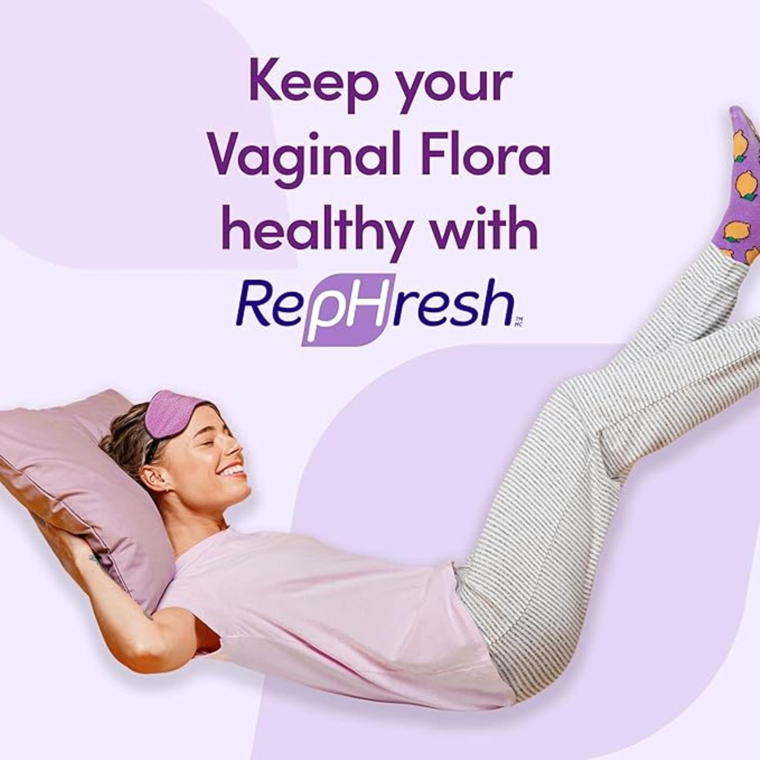 RepHresh Pro-B Probiotic Feminine Supplement, Balances Yeast and Bacteria, Womens Probiotic, Restore Healthy, Vaginal Flora with L. rhamnosus GR-1 & RC-14, 30 Oral Capsules 🍁 All In One Marketplace Canada
