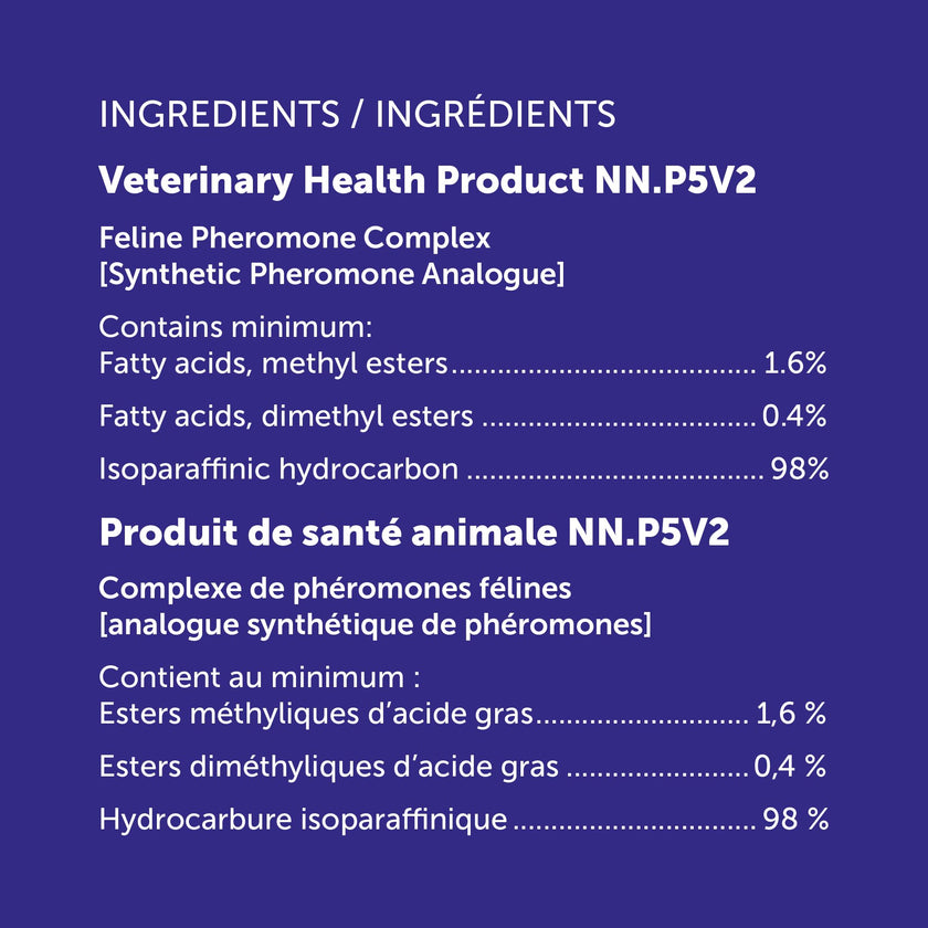 FELIWAY Optimum Diffuser Refill Value Pack, Promotes Calmness AND Harmony in Cats & Kittens, VHP Registered NN.P5V2, includes 3 Refills, Lasts 90 Days, Cat Calming Pheromones, 3 x 48ml 🍁 All In One Marketplace Canada