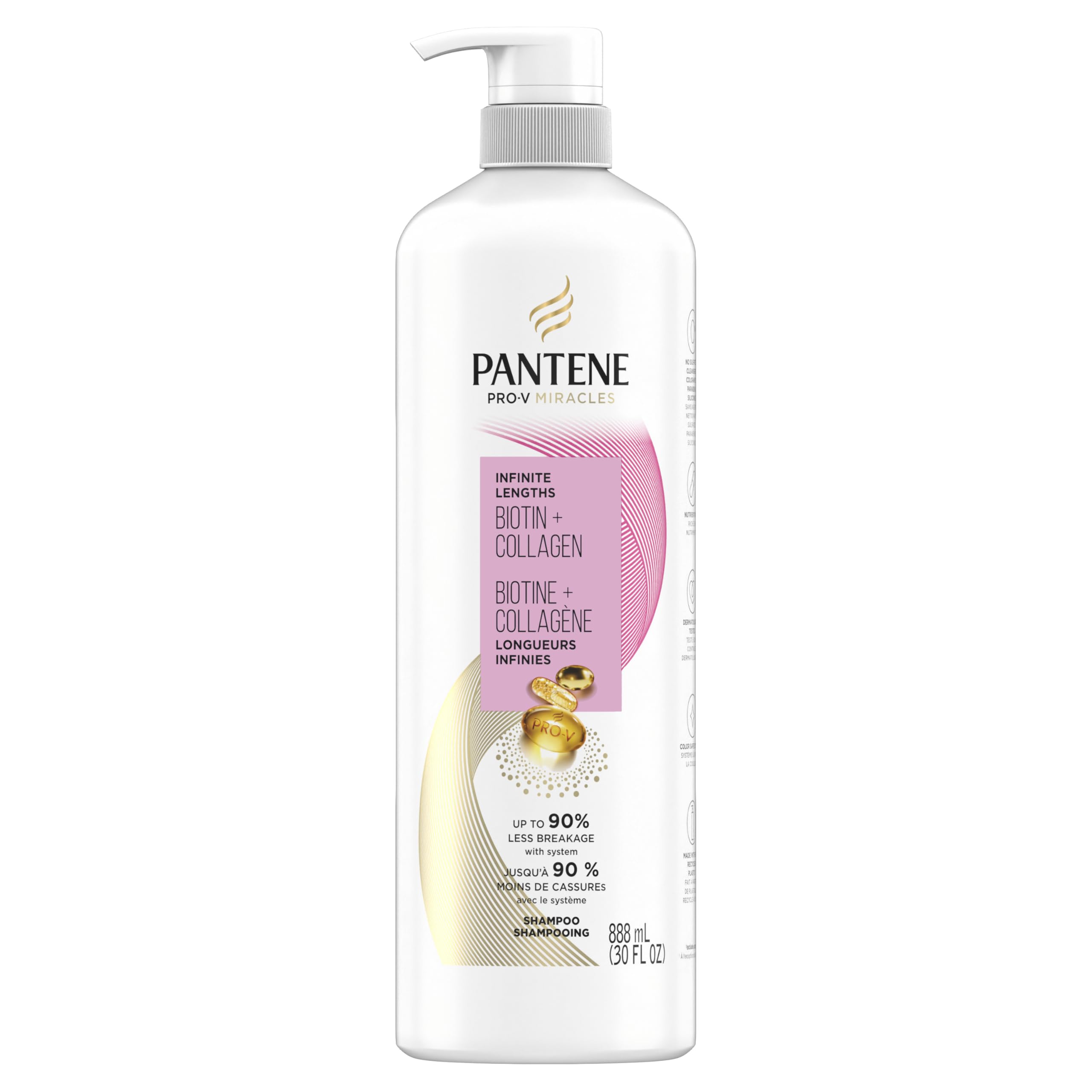 Pro-V Miracles Infinite Lengths Biotin + Collagen Sulfate-Free Shampoo 888mL 🍁 All In One Marketplace Canada