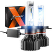SEALIGHT H4/9003/HB2 LED Headlight Bulbs 50000 Lumens 800% Brightness, X1 Dual High/Low Beam LED Headlights Conversion Kit, 6000K Xenon White, H4 Halogen Replacement, IP67 Waterproof, Pack of 2 🍁 All In One Marketplace Canada