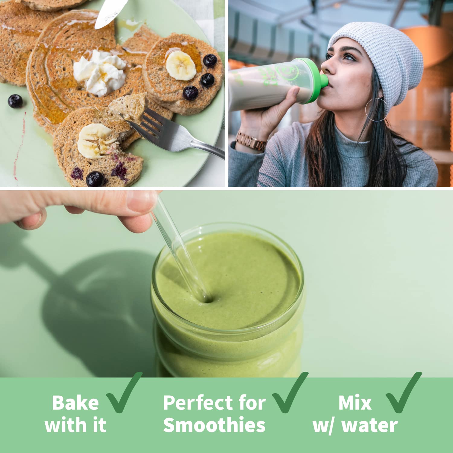 Sprout Living Epic Protein Powder, Vanilla Lucuma Flavor, Organic Plant Protein, Gluten Free, No Additives, 19 Grams Clean Vegan Protein (1 pound,13 servings) 🍁 All In One Marketplace Canada