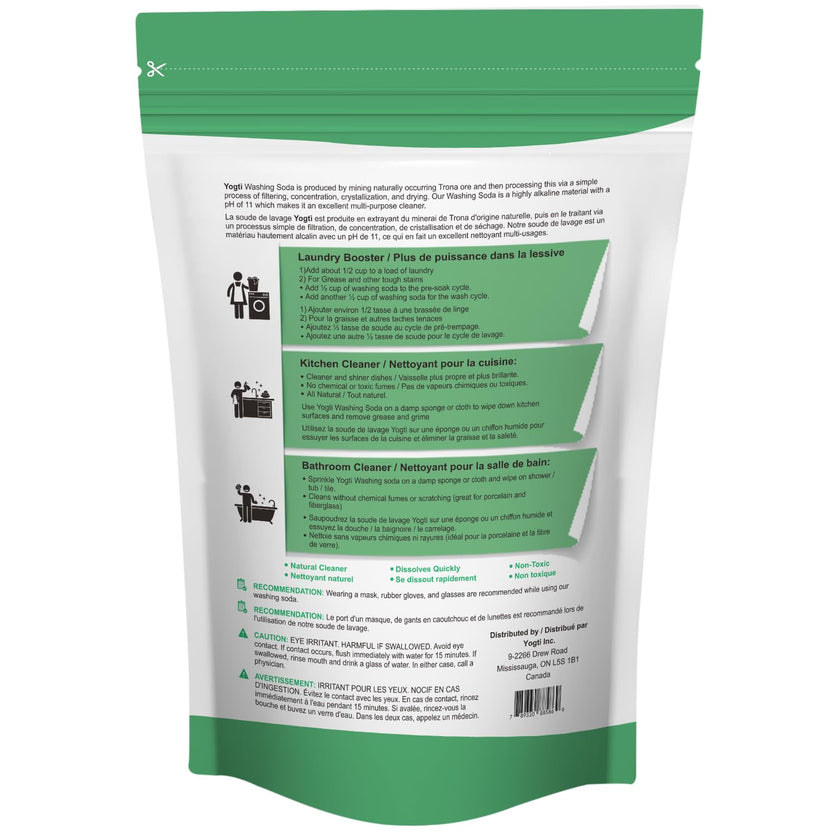 Yogti Super Washing Soda, 10 Pounds 🍁 All In One Marketplace Canada