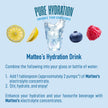 Matteo's Sugar-Free Hydration Concentrate - Electrolyte Drink for Quick Rehydration & Endurance, Ideal for Workouts, Travel, Heat & Sun, Delicious with Vitamins & Nutrients, Berry & Lemon Flavor, 750ml 2-Pack 🍁 All In One Marketplace Canada