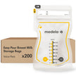 Medela Easy Pour Disposable Breast Milk Storage Bags, 7 oz/210 ml Capacity, Leakproof Design with Milk Protection, Made Without BPA, Pack of 200 🍁 All In One Marketplace Canada