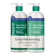 Renpure Tea Tree & Rosemary Shampoo & Conditioner Set, Plant Based - Refreshes & Rebalances Hair and Scalp - For Oily/Normal Hair - Tea Tree Leaf Oil, Rosemary Leaf Extract - 24 Fl Oz each, 2 Pack 🍁 All In One Marketplace Canada