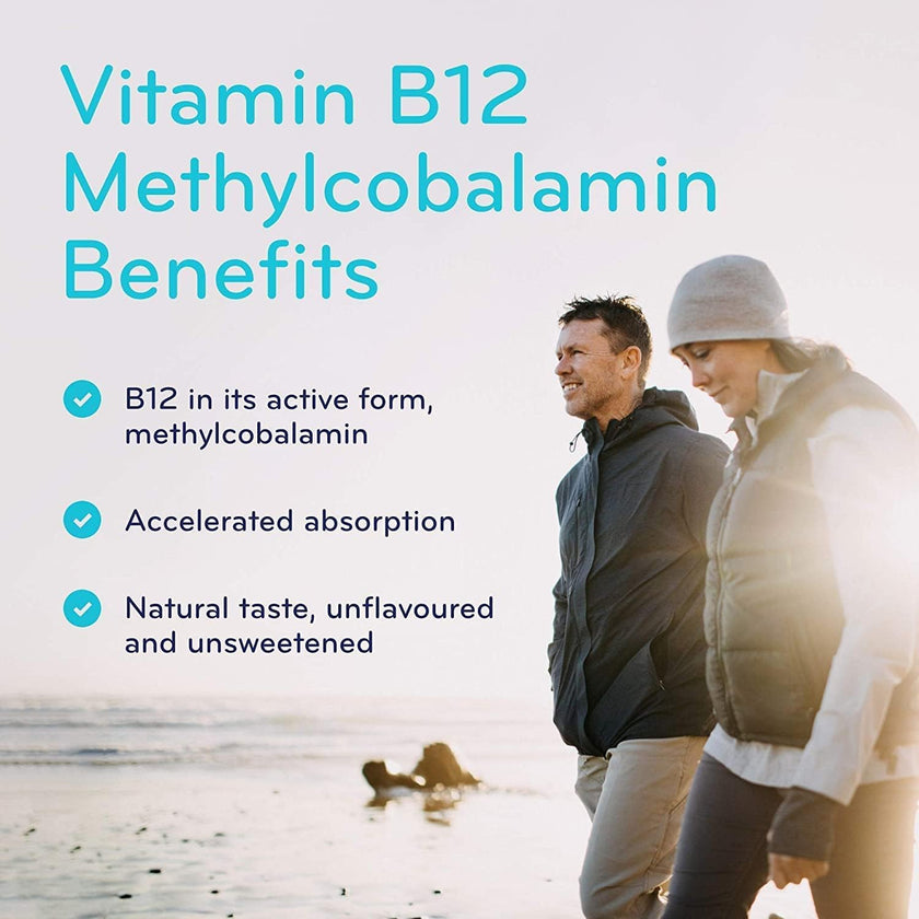 Sisu Vitamin B12 1000 mcg Methylcobalamin Sublingual Tablets, Unflavoured, 180 Tablets, Supports Energy Metabolism and Red Blood Cell Formation 🍁 All In One Marketplace Canada
