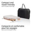 Maxi-Cosi Iora Bedside Bassinet , infant bedside sleeper crib, 4 height positions, portable & folds flat, large storage basket, includes travel bag, Horizon Sand 🍁 All In One Marketplace Canada