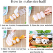 Japanese Rice Ball Shaker Set